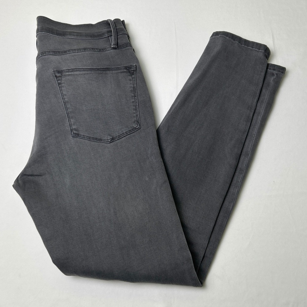 Frame Women Le High Skinny High Rise Stretch Denim Jeans Size 6/28 Charcoal Gray
